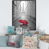 Eiffel View from Paris Street