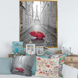 Eiffel View from Paris Street