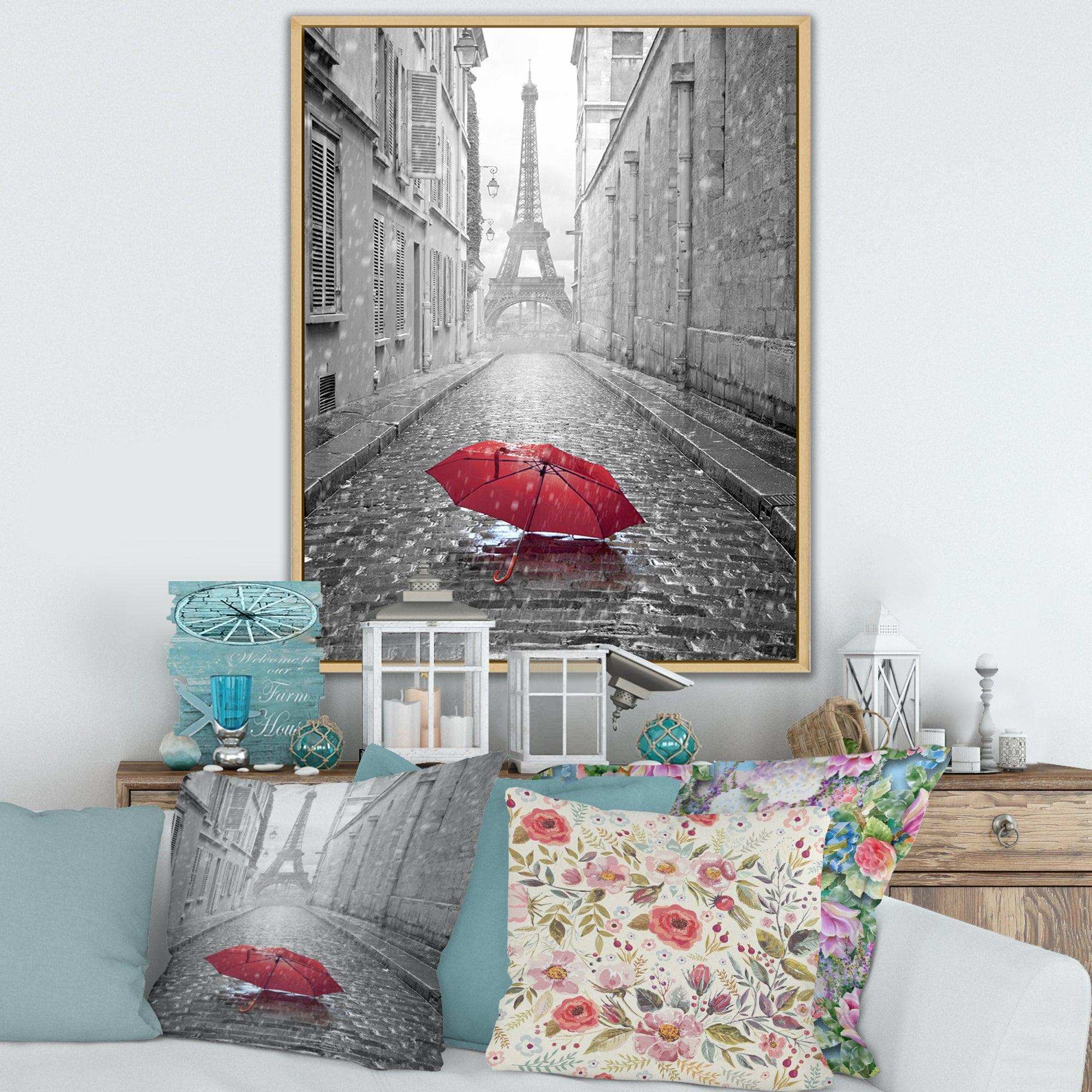 Eiffel View from Paris Street