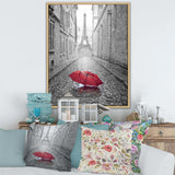 Eiffel View from Paris Street