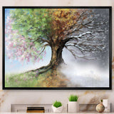 Tree with Four Seasons