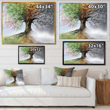 Tree with Four Seasons