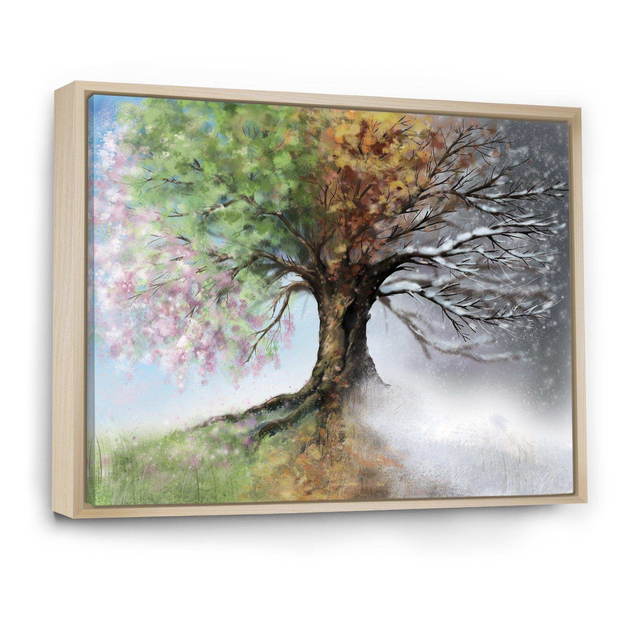 Tree with Four Seasons