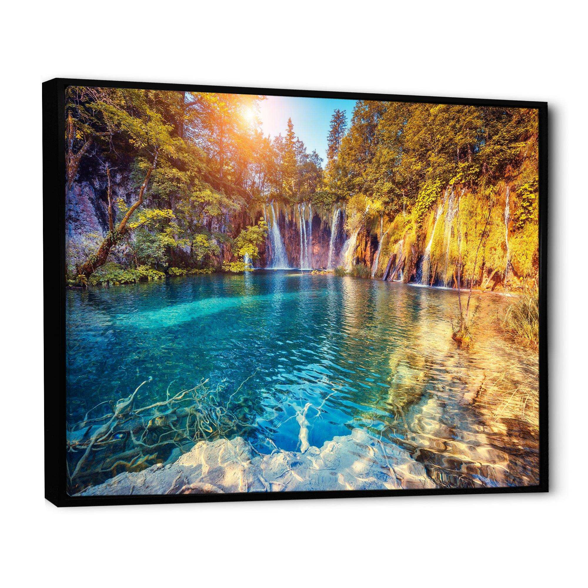 Turquoise Water and Sunny Beams