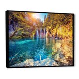 Turquoise Water and Sunny Beams