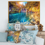 Turquoise Water and Sunny Beams