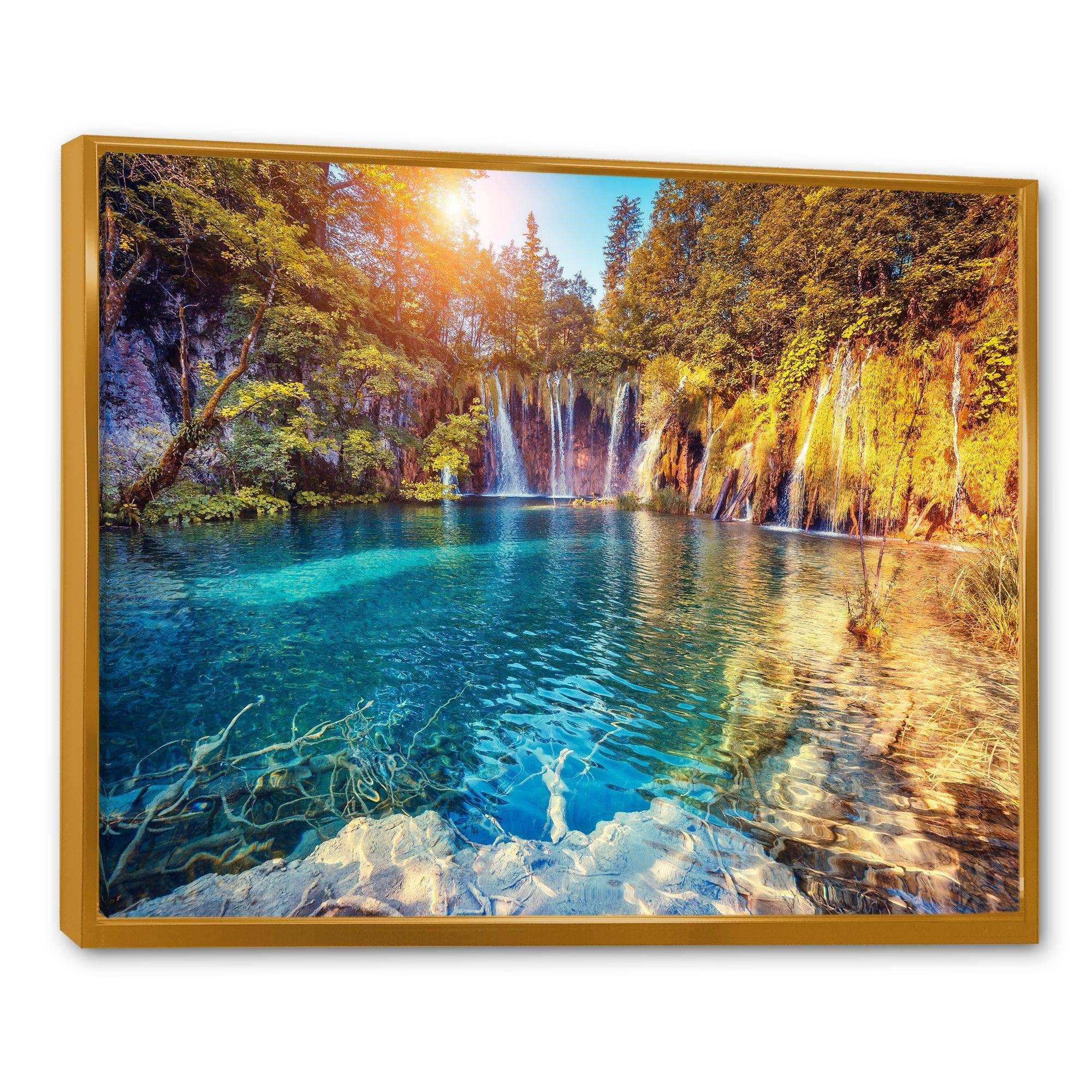 Turquoise Water and Sunny Beams