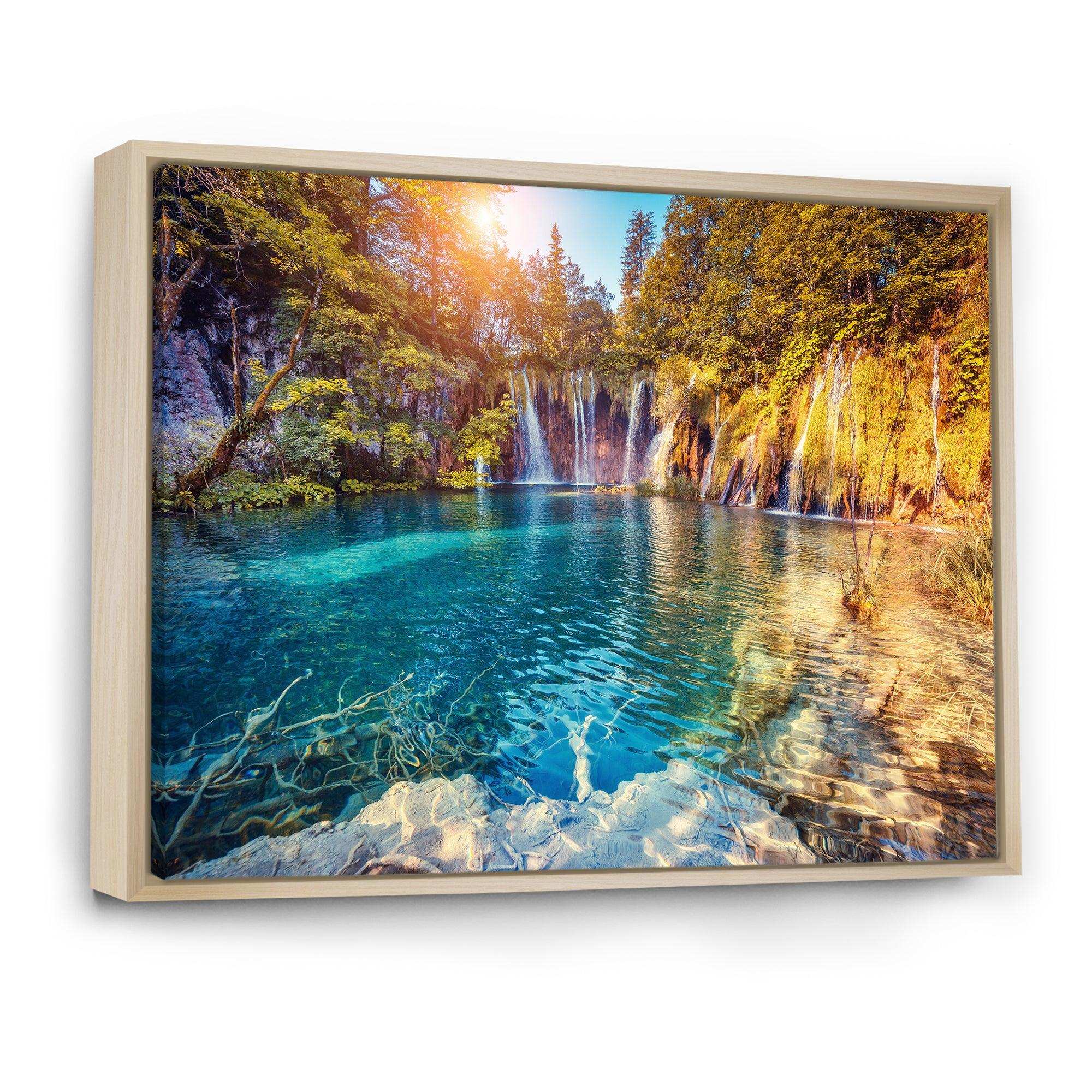 Turquoise Water and Sunny Beams