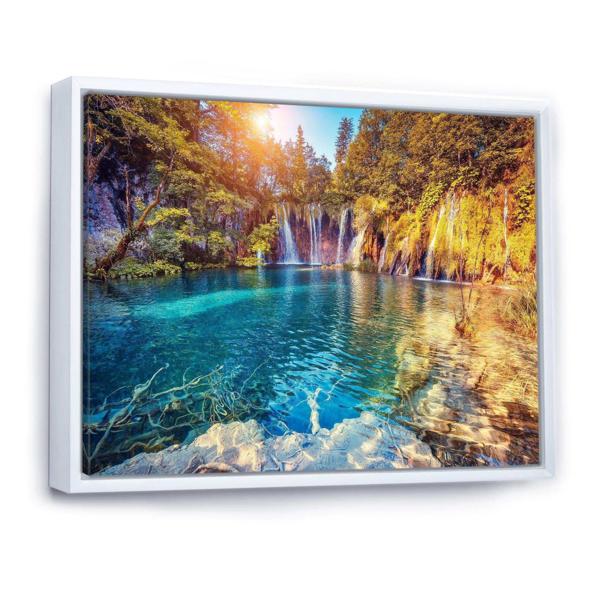 Turquoise Water and Sunny Beams