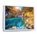 Turquoise Water and Sunny Beams