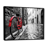 Retro Vintage Red Bike