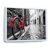 Retro Vintage Red Bike