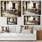 Bicycle with Shopping Bag