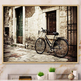 Bicycle with Shopping Bag