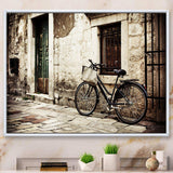 Bicycle with Shopping Bag