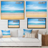 Calm Blue Sea and Sky