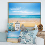 Calm Blue Sea and Sky