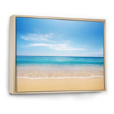 Calm Blue Sea and Sky