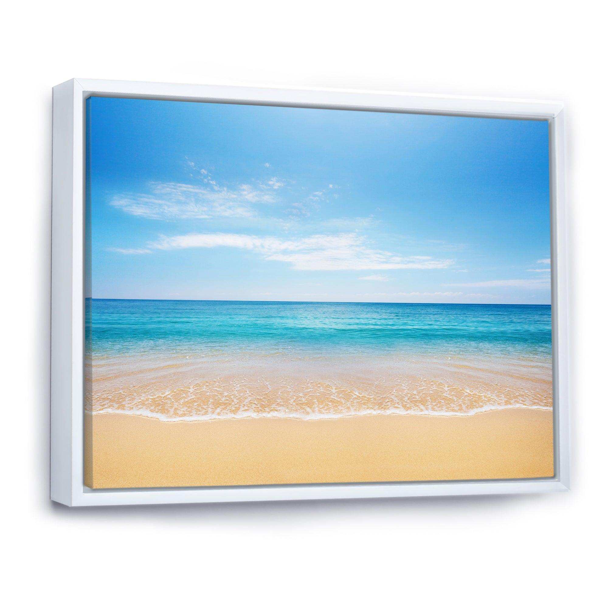 Calm Blue Sea and Sky