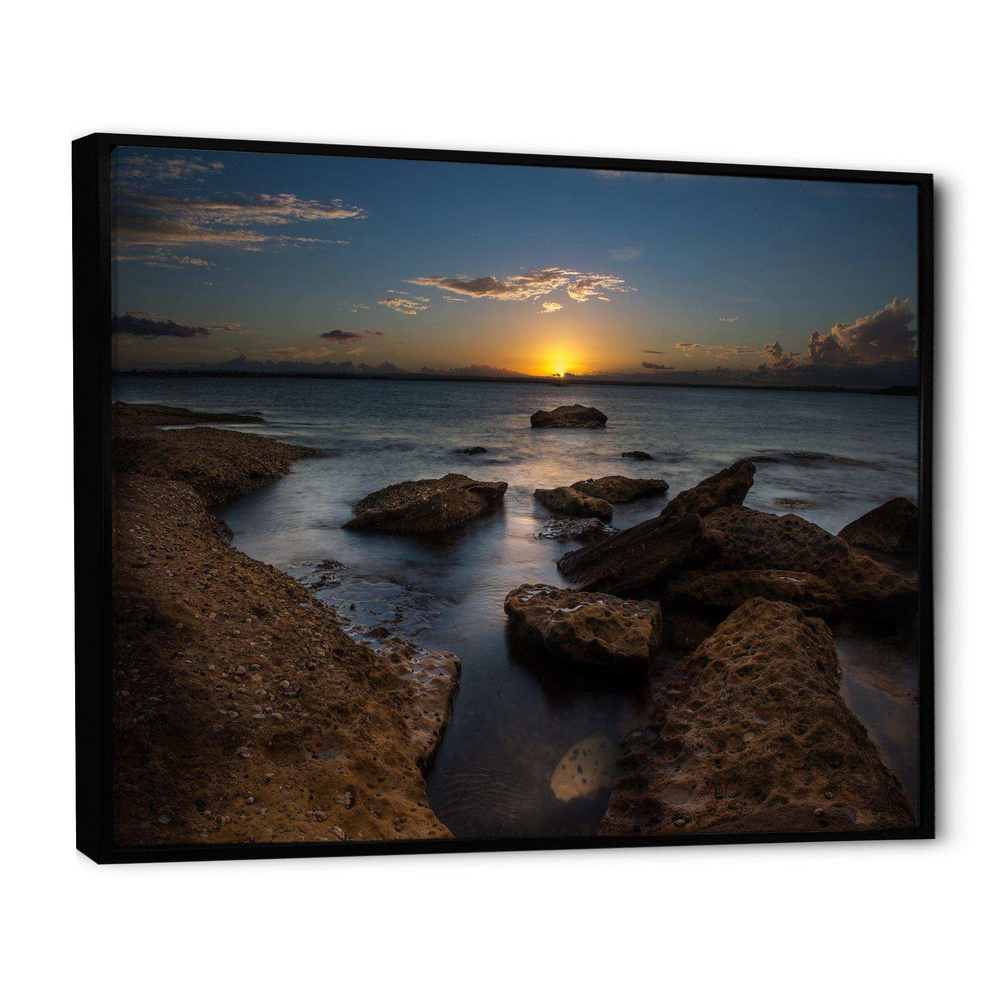 Rocky Sydney Beach at Sunset