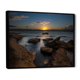 Rocky Sydney Beach at Sunset