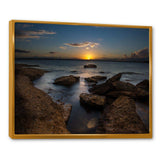 Rocky Sydney Beach at Sunset