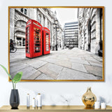 Phone Booths on Street