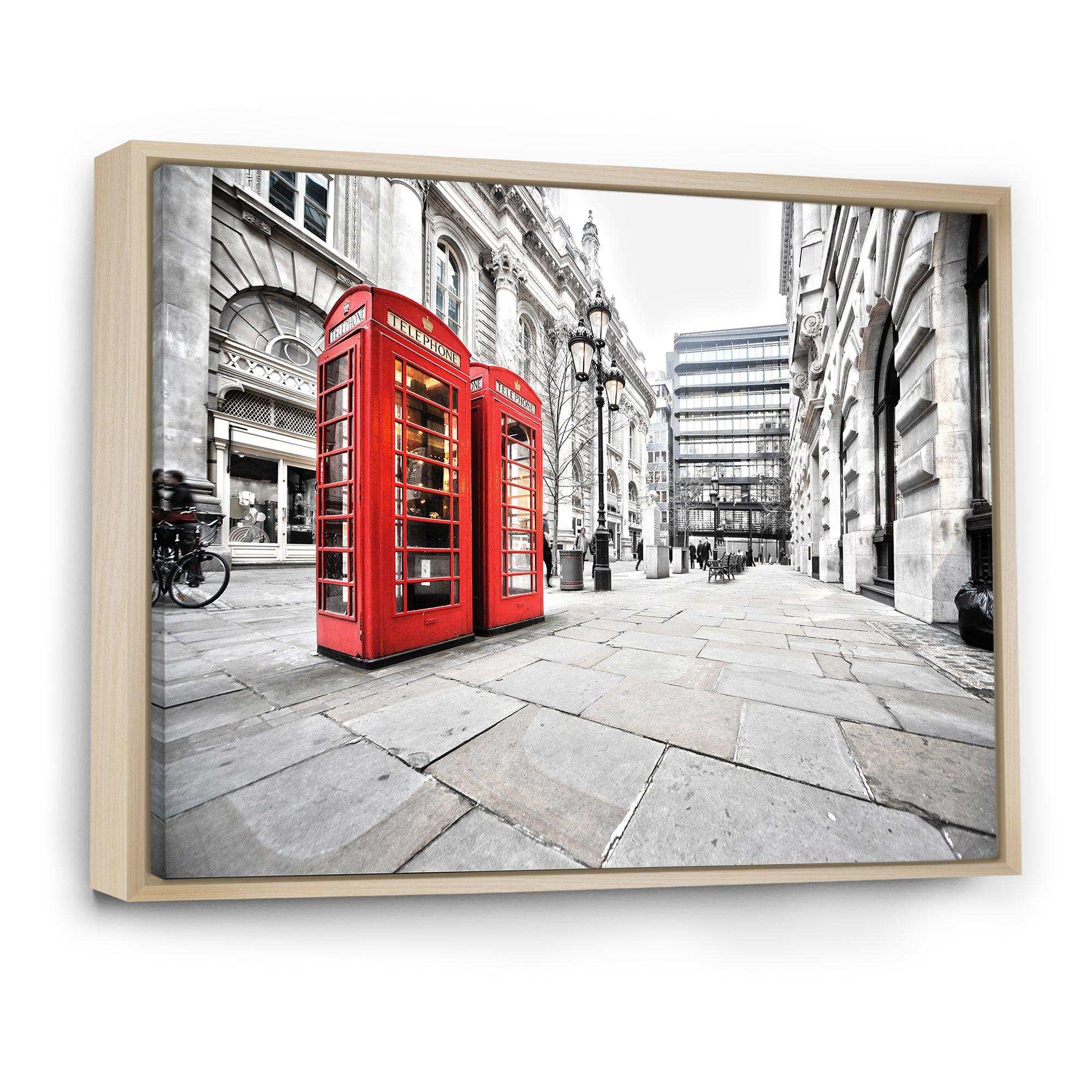 Phone Booths on Street