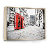 Phone Booths on Street