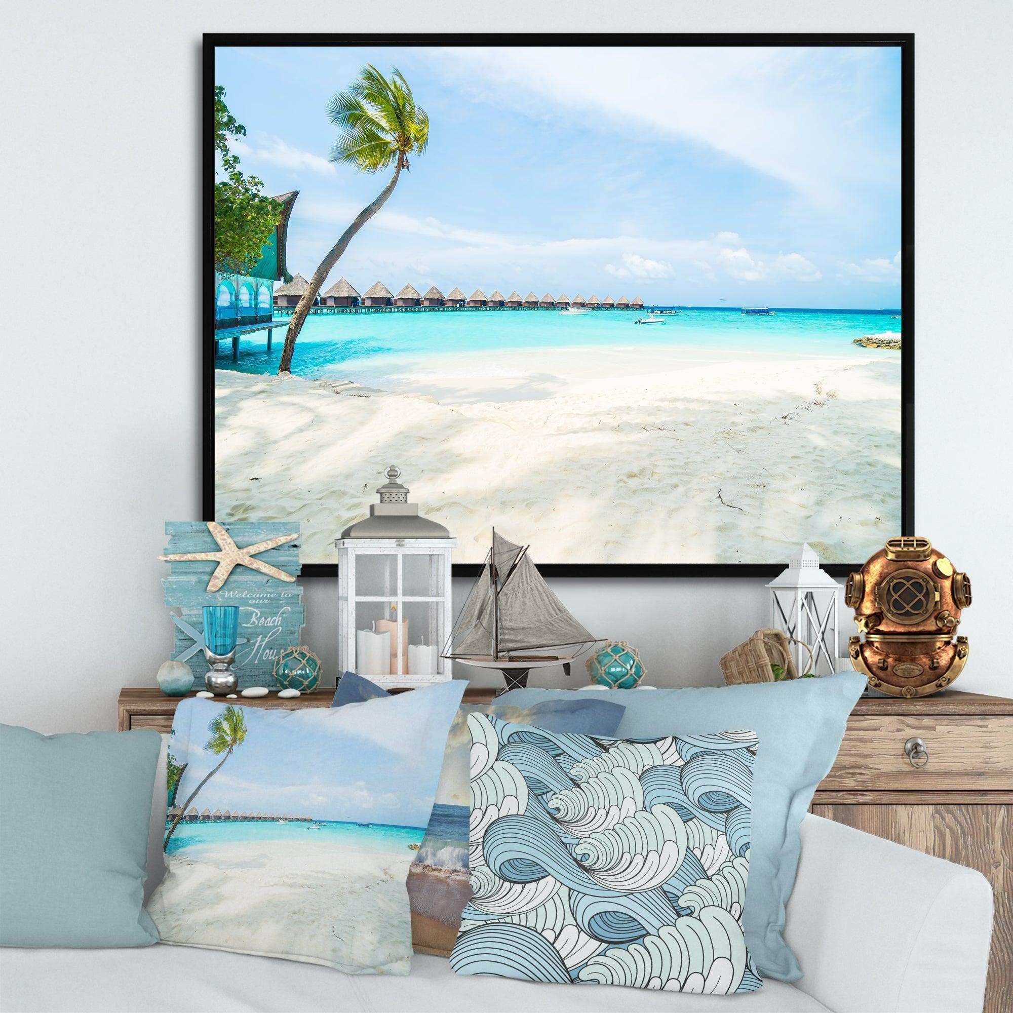 Tropical Maldives Island