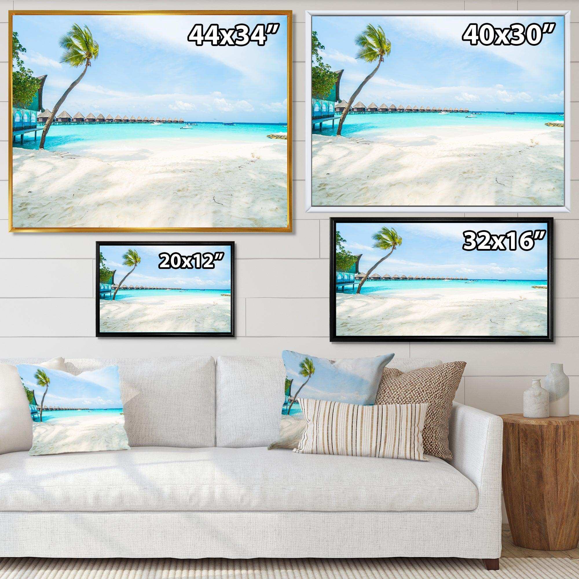 Tropical Maldives Island