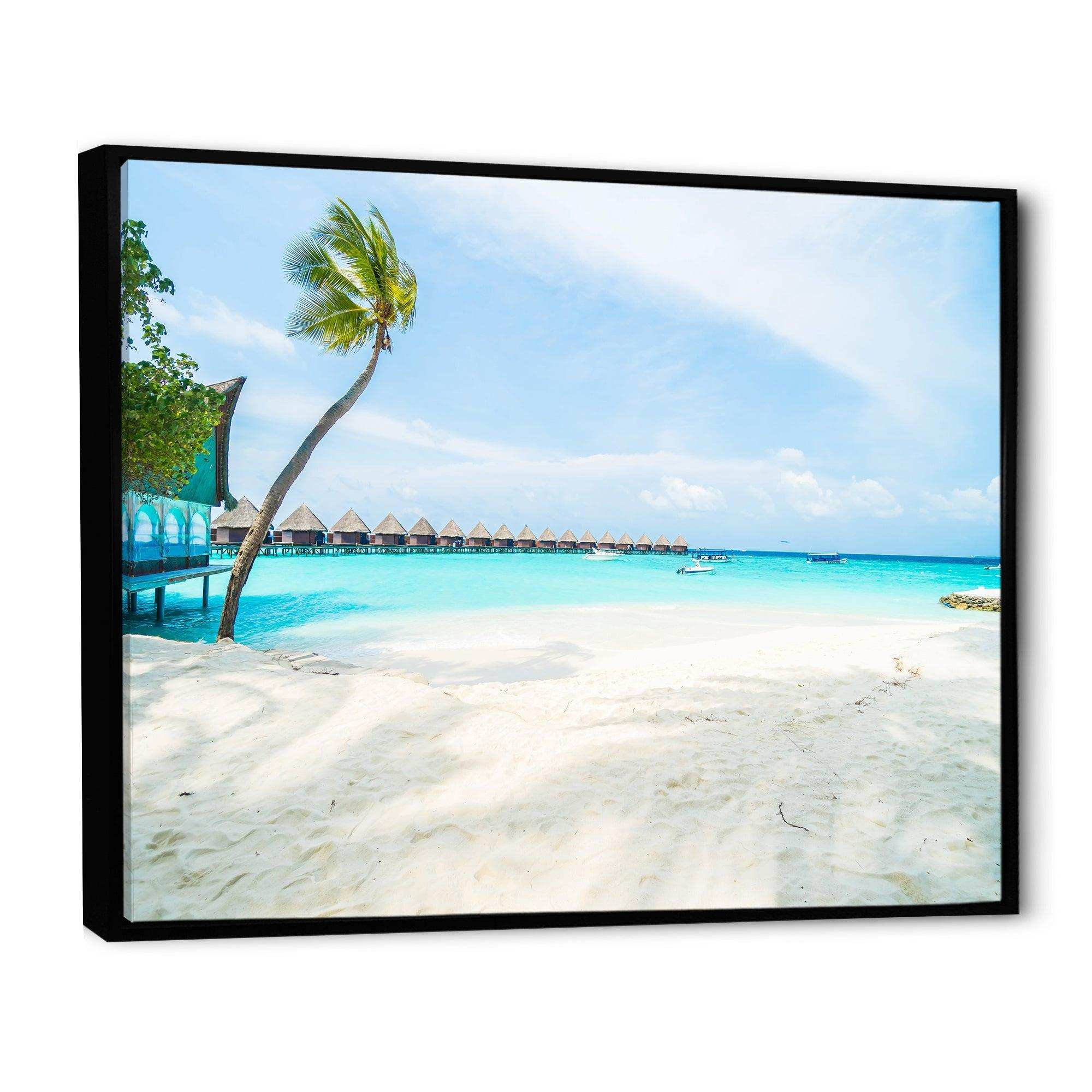 Tropical Maldives Island