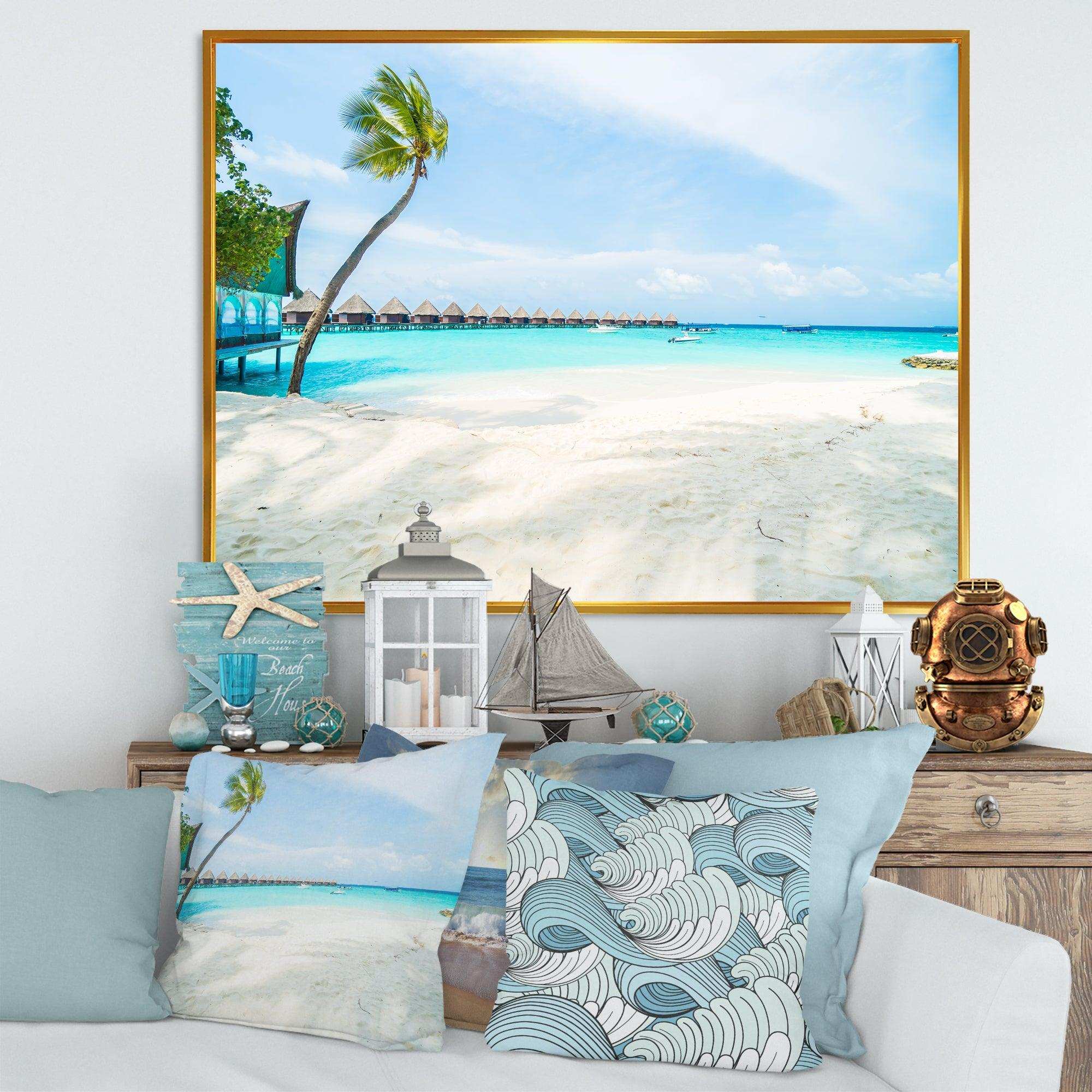 Tropical Maldives Island