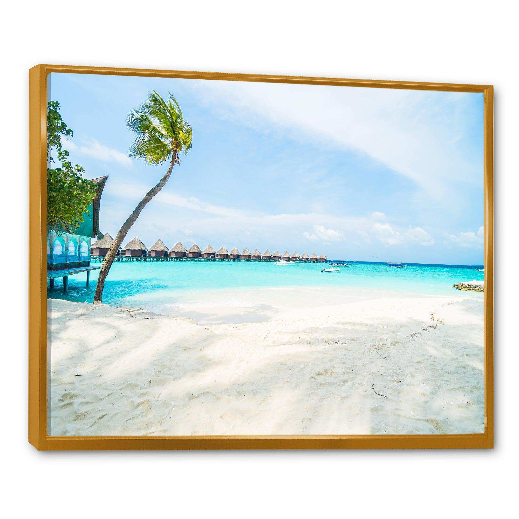 Tropical Maldives Island