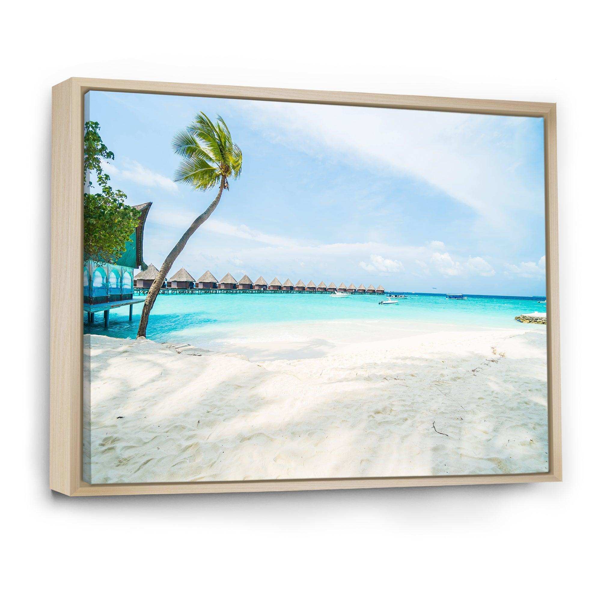 Tropical Maldives Island