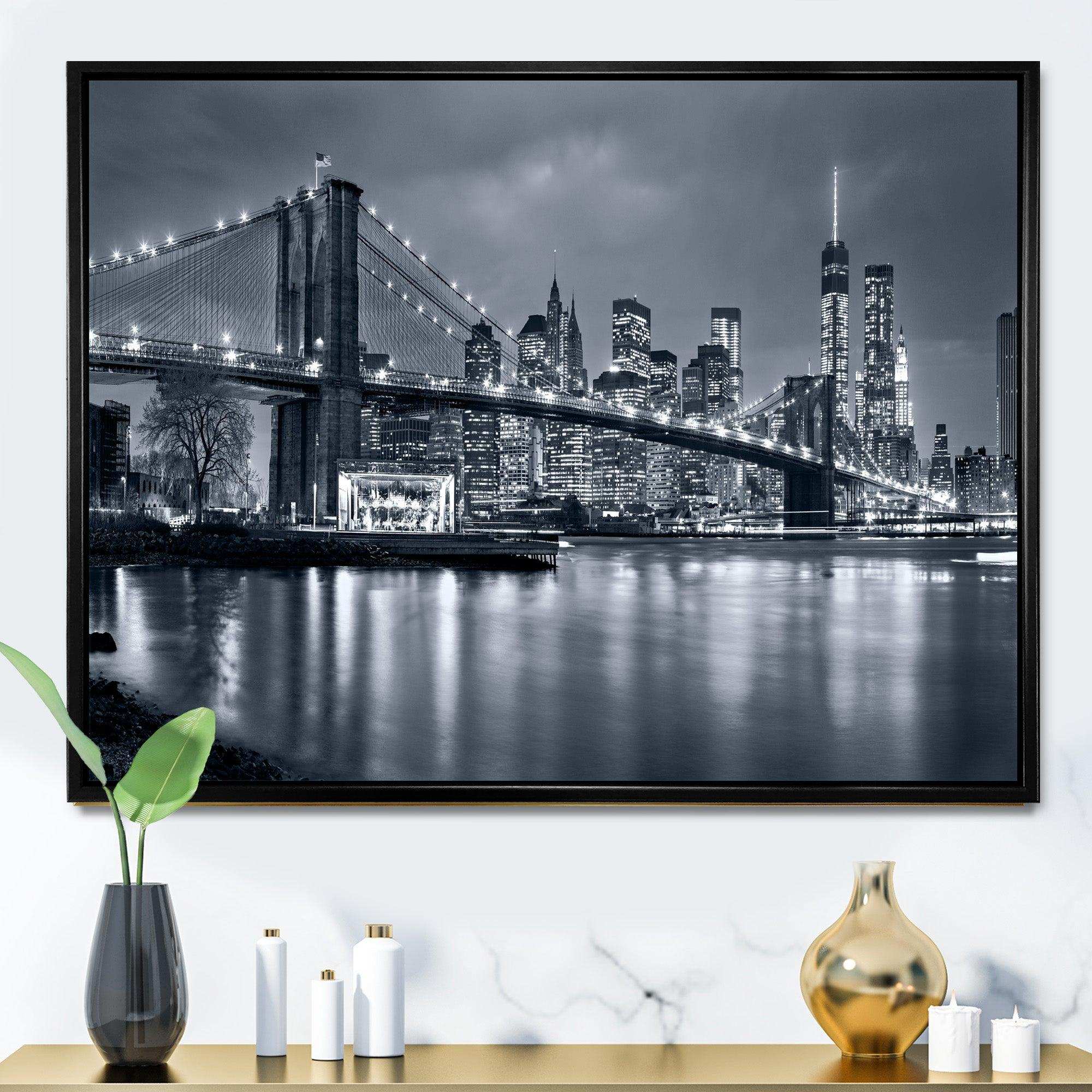 Panorama New York City at Night