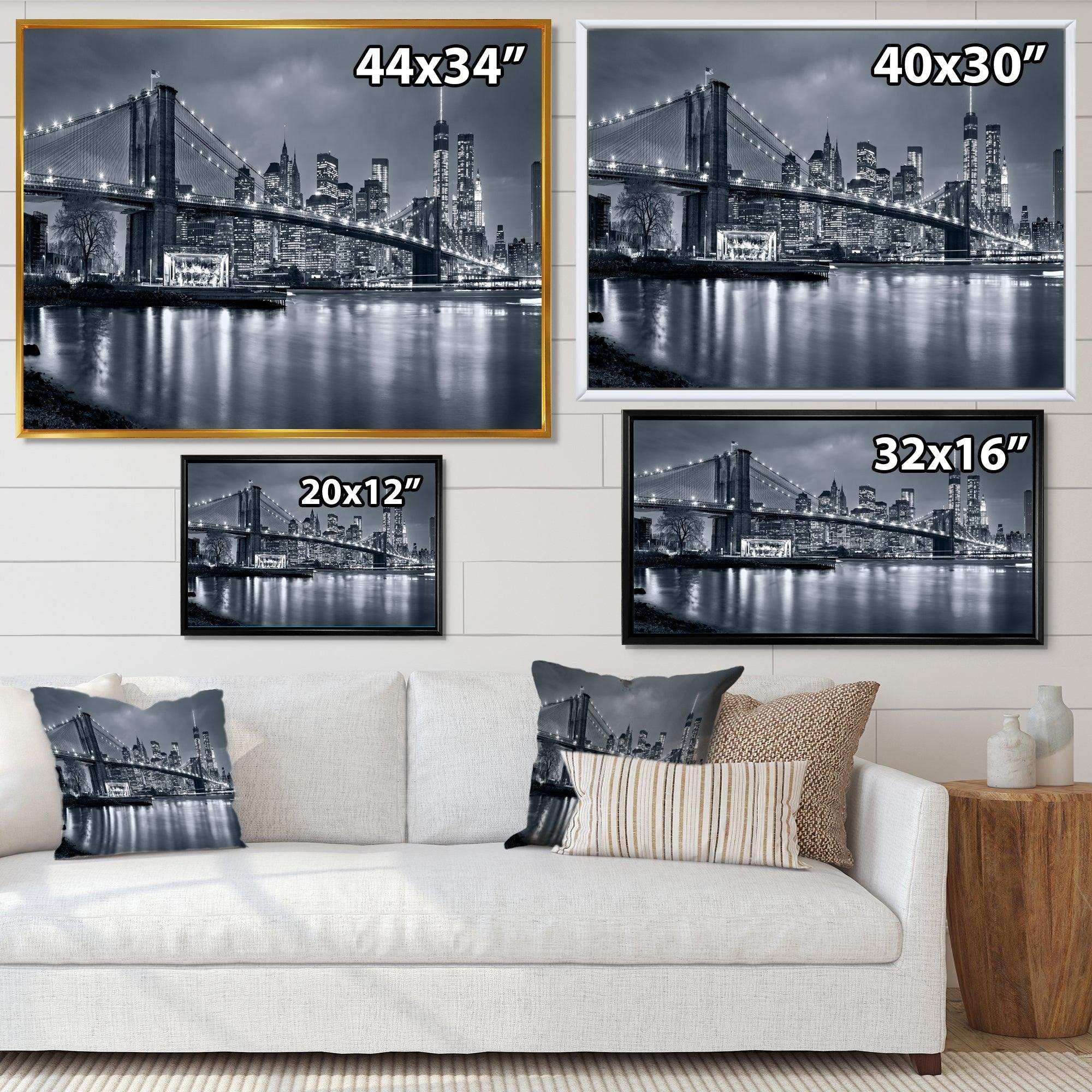 Panorama New York City at Night