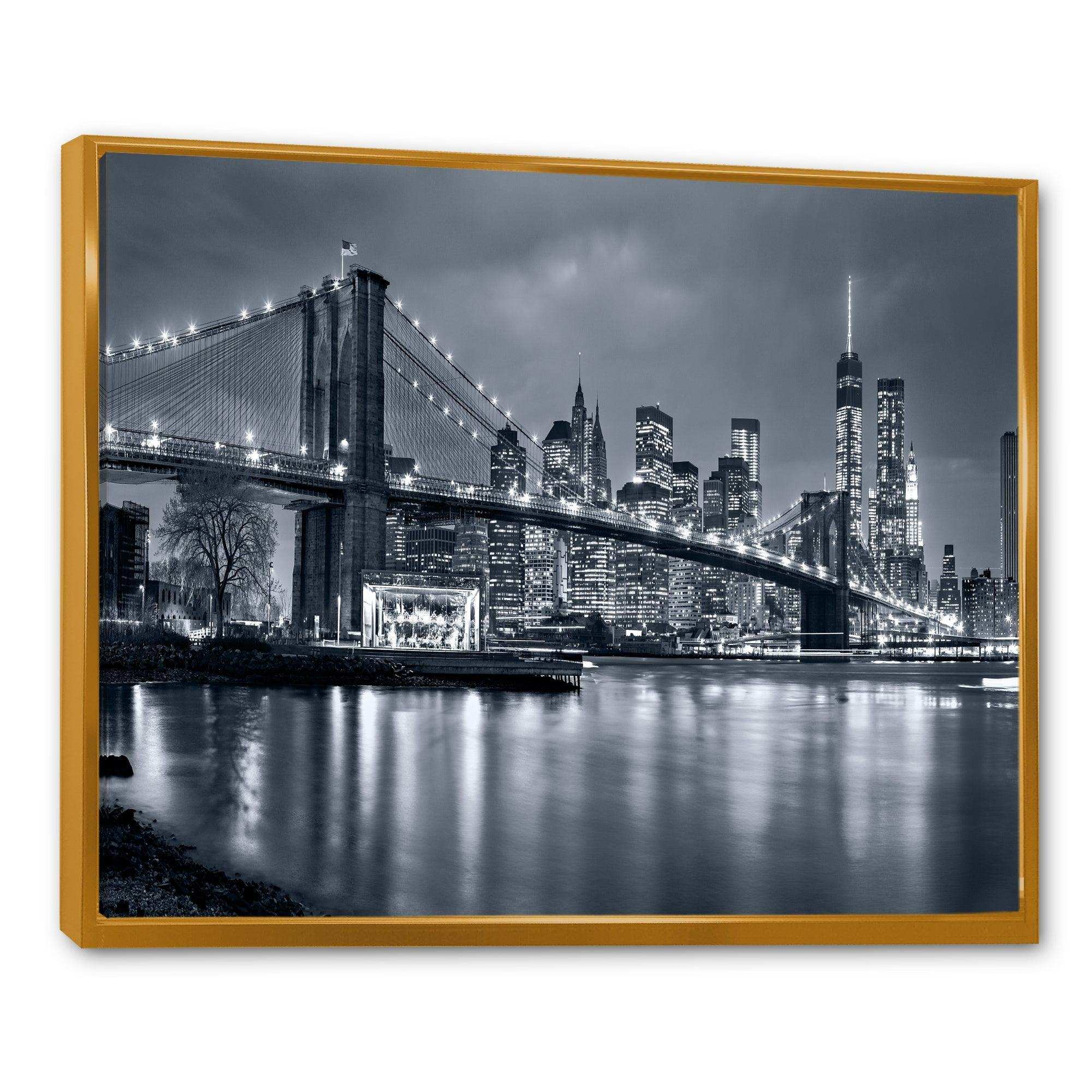 Panorama New York City at Night
