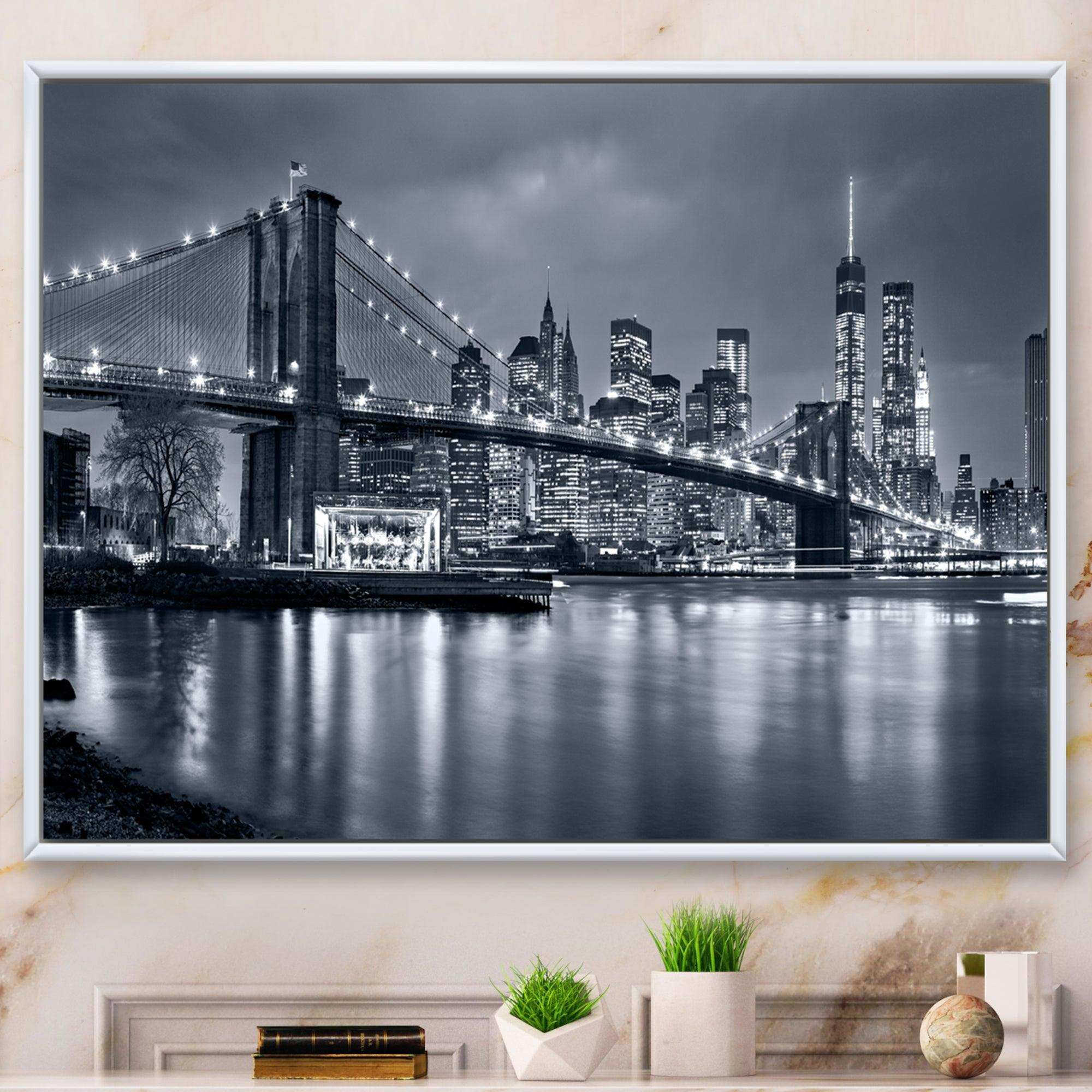 Panorama New York City at Night