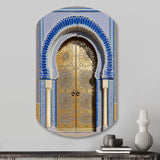 Morroco Palace Golden Doors I - Asymmetric Metal Wall Art