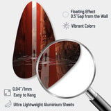 Fantastic Dissolving Doorways - Asymmetric Metal Wall Art