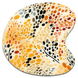 Watercolor Pattern Dot - Asymmetric Metal Wall Art