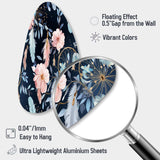 Ethereal Dreamcatchers Boho Pattern - Asymmetric Metal Wall Art