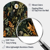 Rustic Wilderness Cottage Charm - Asymmetric Metal Wall Art