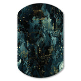 Cyber Camo Nexus - Asymmetric Metal Wall Art