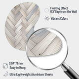 Nordic Elegance - Asymmetric Metal Wall Art