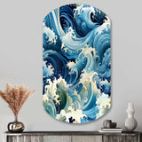 Water Elements - Asymmetric Metal Wall Art