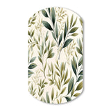 Tranquil Leaves - Asymmetric Metal Wall Art