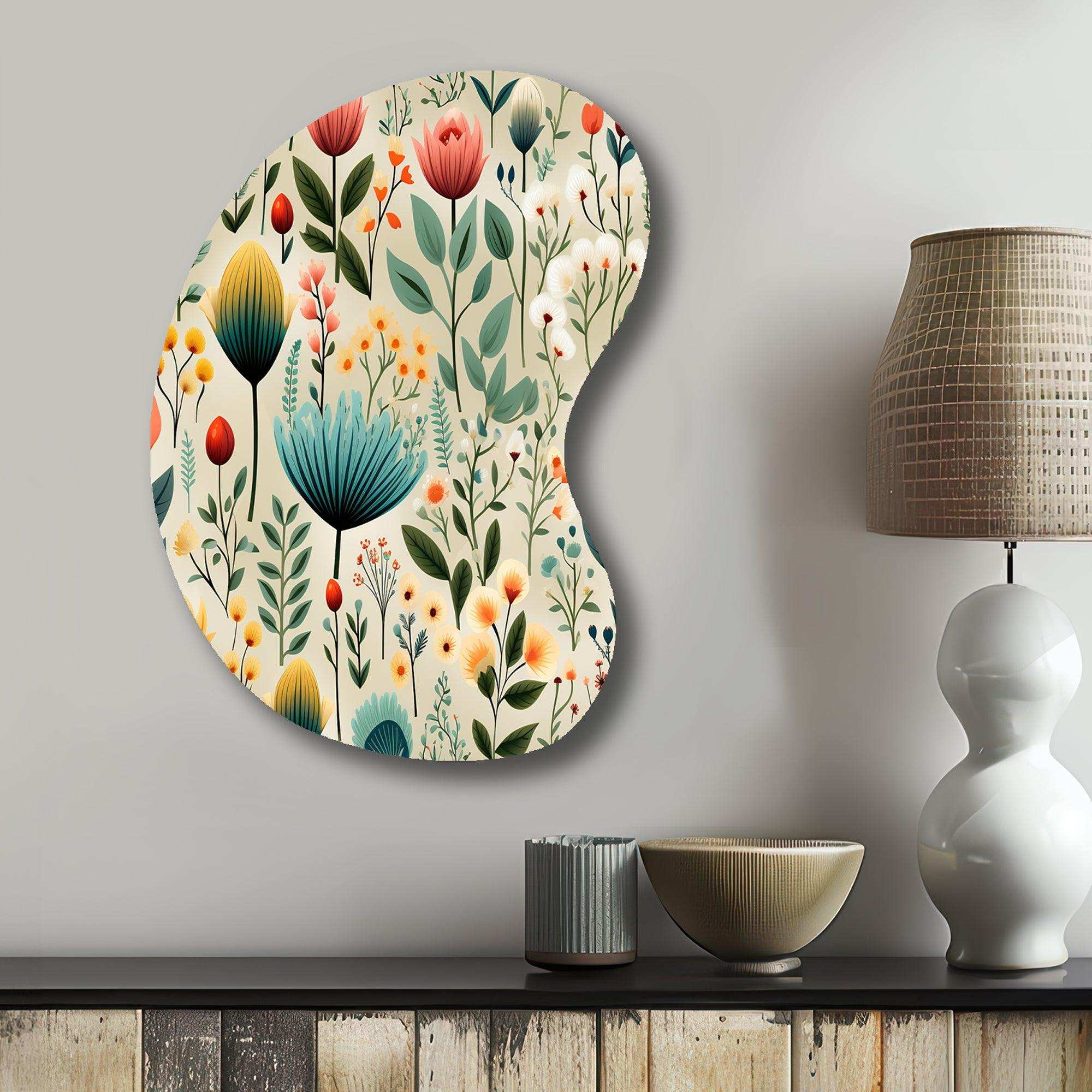 Gardens - Asymmetric Metal Wall Art