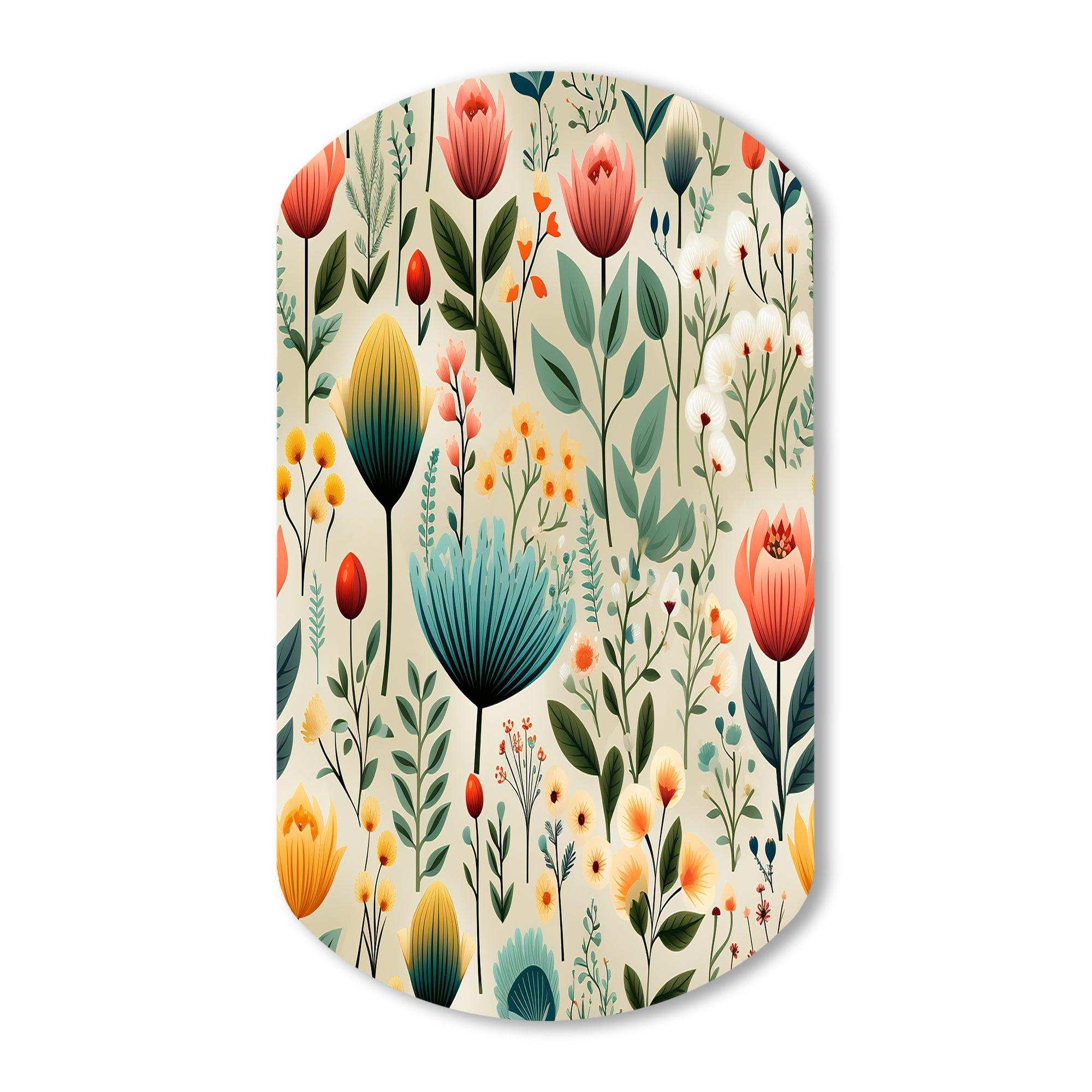 Gardens - Asymmetric Metal Wall Art